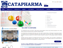 Tablet Screenshot of catapharma.com